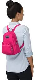 Рюкзак маленький молодіжний Jansport Half Pint JS00TDH669J 10L Малиновий - мініатюра 5