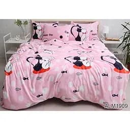 Комплект постільної білизни TAG Tekstil мікрофібра 1.5-спальний 000267684 (ALM1909)