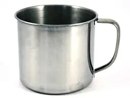 Кухоль нержавіюча сталь Zauberg 0.4 мм 500 мл 10 см (KA8404)