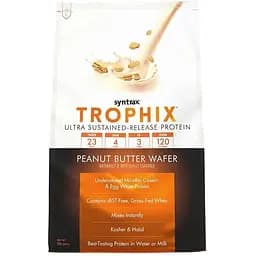 Протеин Syntrax Trophix Вафли с арахисовым маслом 907 г
