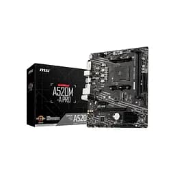 Материнська плата MSI A520M-A PRO - мініатюра 2