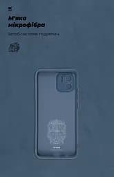 Чехол ArmorStandart ICON для Xiaomi Redmi A2 с защитой камеры, темно-синий (ARM66538) - мініатюра 4