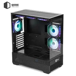 Корпус QUBE FORT ARGB Black (FORT_GBNU3) - мініатюра 9