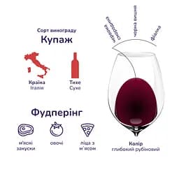 Уцінка. Вино Piccini Chianti DOCG червоне сухе 12.5% 0.75 л (9190) - мініатюра 7