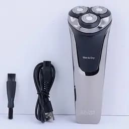 Електробритва Enzo EN-9304 с потрійною системою лез чорно-срібляста (43101-EN-9304_716) - мініатюра 3