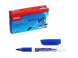 Набор маркеров Beifa для белой доски, 100200-BL, Синий, 12 шт. в упаковке