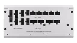 Блок живлення Corsair RM1200x White (CP-9020276-EU) 1200W - мініатюра 8