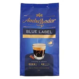 Кава в зернах Ambassador Blue Label, 1 кг (55420)