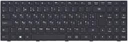 Клавіатура для ноутбука Lenovo IdeaPad (100-15) Black, (Black Frame)