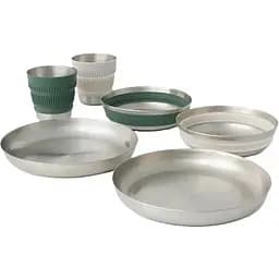 Набір посуду Sea To Summit Detour Stainless Steel Collapsible Dinnerware Set (1033-STS ACK039041-122101)