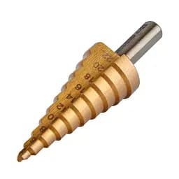 Свердло ступеневе Alloid Building Tools по металу HSS 4-22 мм (SD-0422)