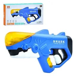 Водяний бластер YB1911 Акула для дітей, автоматичний з акумулятором та USB зарядкою, 43 см