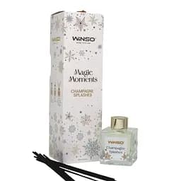 Аромадифузор для дому ароматизатор Winso Magic Moments Champagne Splashes Шампанські бризки 100 мл ПОШОДЖЕНА КОРОБКА