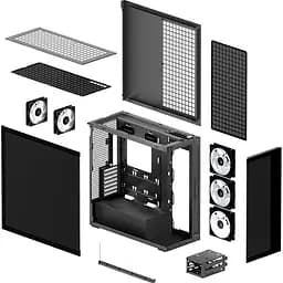 Корпус Arctic Xtender Mirror Black (ACPCC00018A) [143250] - мініатюра 8