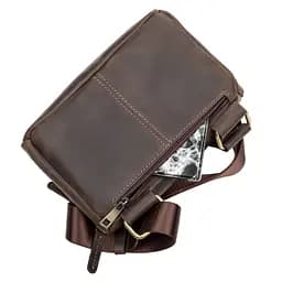 Чоловіча шкіряна сумка SHVIGEL 23х14х4,5 см sum0012501 - мініатюра 5