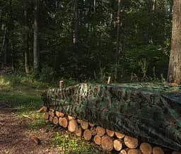 Тент камуфляжний Bradas CAMOforest 90 гр/м² 5х6 м PLCF905/6 - мініатюра 5