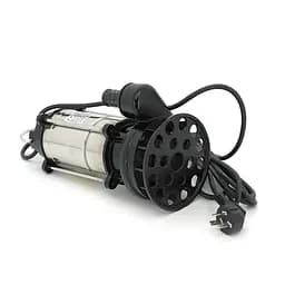 Занурювальний насос 370W 220V до 5 м³/год підйом до 5 м 40 мм нержавіюча сталь 390х175х190 мм 5.825 кг + перехідник - мініатюра 2