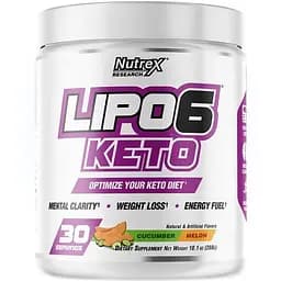 Жиросжигатель Nutrex Research Lipo-6 Keto Огурец Дыня 288 г