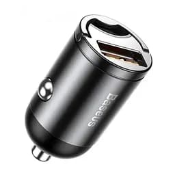 Автомобильное зарядное устройство Baseus Tiny Star Mini Quick Charge Car Charger USB Port 30W серый