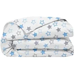 Підковдра двоспальна Cosas Stars Clear Grey Blue 180х220 см (StarsClear_GreyBlue_180q)