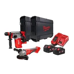 Набір із 2 акумуляторних безщіткових інструментів MILWAUKEE M18 BLPP2G-502X - мініатюра 2