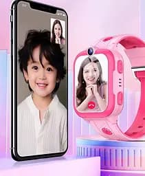 Дитячий смарт годинник Lemfo A8 з 4G LTE, GPS трекером, Wi-Fi, HD відеодзвінками, прослуховуванням, кнопкою SOS та вологозахистом IP67 До 4 днів роботи Чорний - мініатюра 12