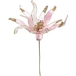 Квітка декоративна Yes! Fun  Різдвяна зірка 40 см рожева (974955)