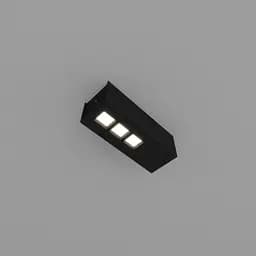 Точковий світильник Skarlat RSLC78036 3x2W BK 3000K