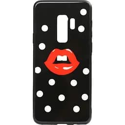 Чохол-накладка Toto Cartoon Print Glass Case Samsung Galaxy S9+ Red Lips