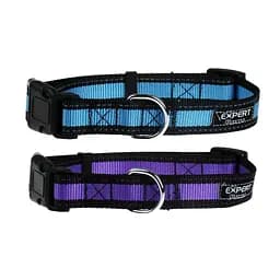 Нашийник для собак TatraPet Expert світловідбиваючий нейлоновий в асортименті 2.5 х 35-50 см