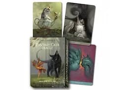 Карти Scarabeo Фентезі Оракул Котів (Barbieri Fantasy Cat Oracle Tarot by Paolo Barbieri) (ВР_КТФОК) - мініатюра 3