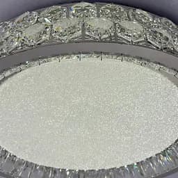 Стильна стельова LED-люстра для вітальні Linisoln 3218-500 CH хром 140 Вт до 18 м2 - мініатюра 5