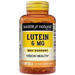 Лютеин Mason Natural 6 мг 60 капсул