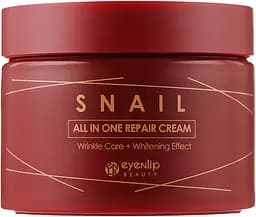 Крем для обличчя Eyenlip Snail All In One з муцином равлика 100 мл - мініатюра 2
