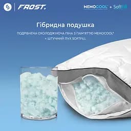 Подушка Sonex Frost гібридна з ефектом пам'яті 70 x 50 см (SO102467) - мініатюра 10