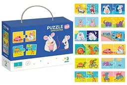 Навчальна гра-пазл "Протилежності" DoDo Toys 300151, 24 елементи - мініатюра 3