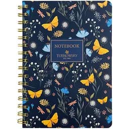 Блокнот на спирали Axent Turnowsky Secret Garden А5 80 листов в клетку (8473-3-A-TR)