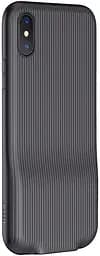 Чехол Baseus Audio Case для iPhone X / XS (Audio + Charge / Double lightning) Black