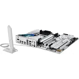 Материнська плата Asus Rog Strix Z890-A Gaming WIFI s1851 Z890 4xDDR5 M.2 DP HDMI Wi-Fi BT ATX білий - мініатюра 10