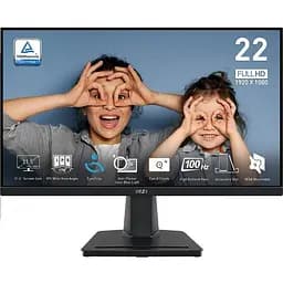 Монитор MSI 21.5" PRO MP225 D-Sub HDMI IPS 100Hz 4ms sRGB 107% teh0014272