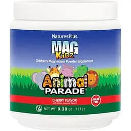 Витамины и минералы Natures Plus Animal Parade Mag Kidz Sugar Free 171 грамм Вишня