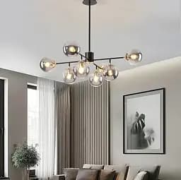 Лаконічний світильник у чорному корпусі | Арт. AOC 12 | Line F