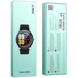 Смарт годинник Hoco Y10 з дисплеєм AMOLED сірі - мініатюра 2