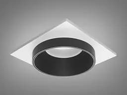 Стриманий, елегантний точковий світильник серія "Аluminium", колір-білий+чо