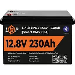 Джерело безперебійного живлення [ДБЖ] LogicPower LPE-B-PSW-1500VA + LiFePO4 батарея 12.8V - 230Ah Smart BMS BT [20486] [110276] - мініатюра 6