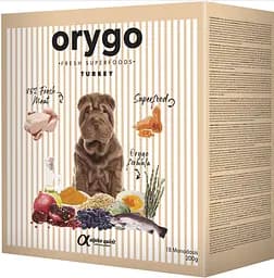 Напіввологий корм ORYGO Turkey для дорослих собак всіх порід (з індичкою та гарбузом) 3,6 кг