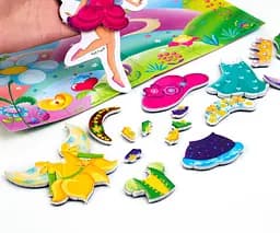 Магнітна гра для дітей "Фея" у папці Vladi Toys VT3204-28 (укр) - мініатюра 4