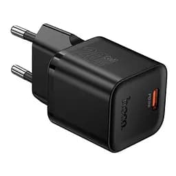 Адаптер сетевой HOCO Ingenious single port PD Charger N64 | 1Type-C, 20W/3A, PD/QC|