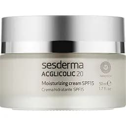 Зволожуючий денний крем для обличчя Sesderma Aclgicolic20 Moisturizing Cream SPF 15, 50 мл - мініатюра 2