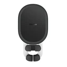 Автомобільний утримувач холдер Baseus Stable Gravitational Car Mount Air Outlet version SUWX000001 Black - мініатюра 2